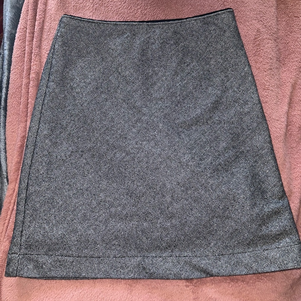 Grey Pencil Skirt